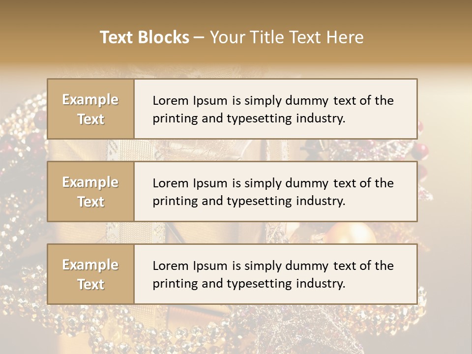 Present Red Stars PowerPoint Template