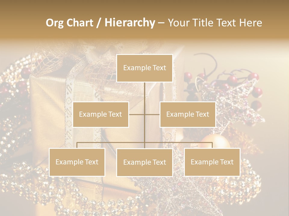 Present Red Stars PowerPoint Template