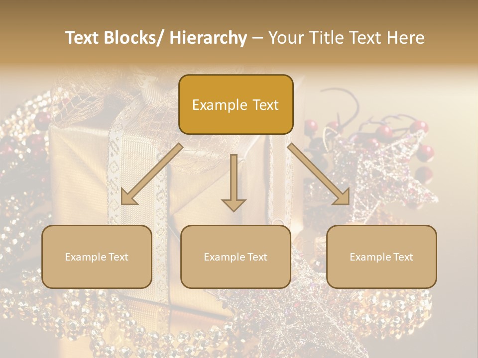 Present Red Stars PowerPoint Template