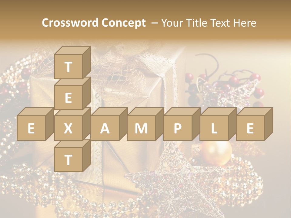 Present Red Stars PowerPoint Template