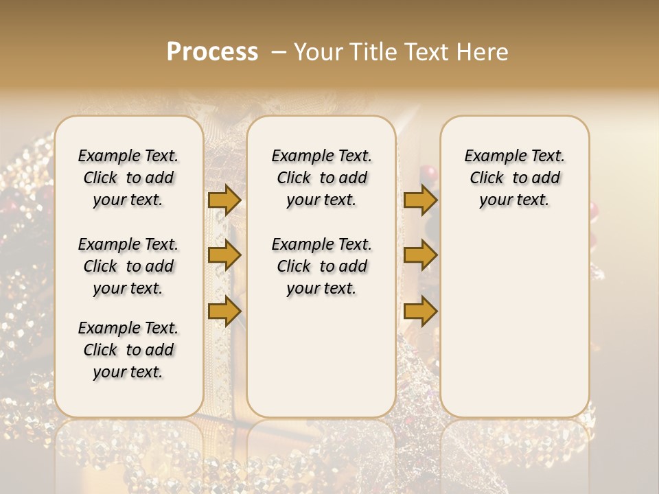 Present Red Stars PowerPoint Template