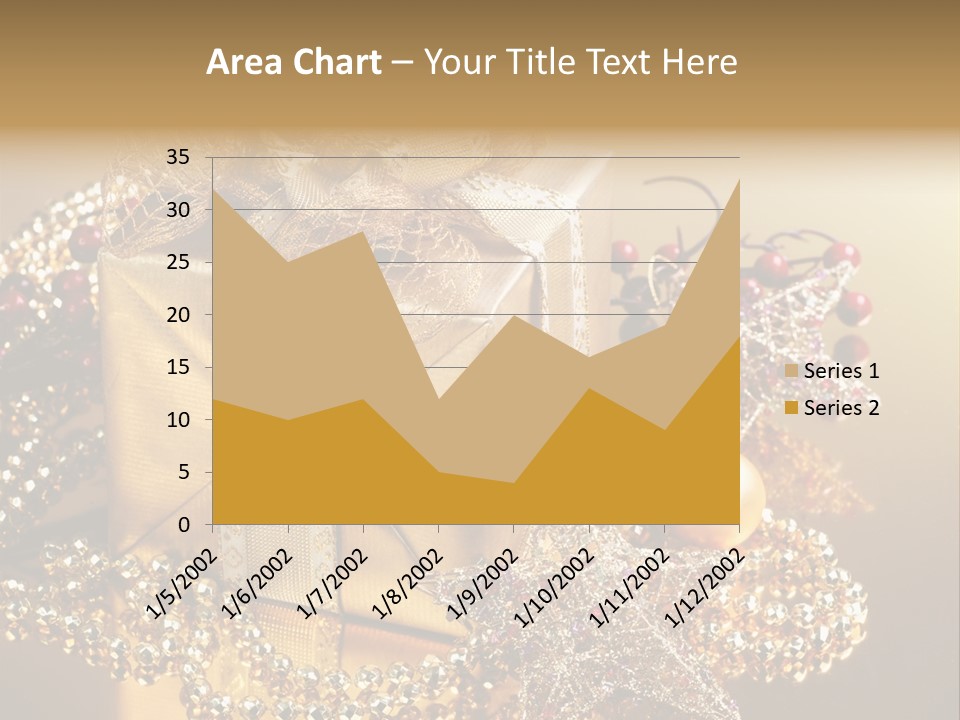 Present Red Stars PowerPoint Template