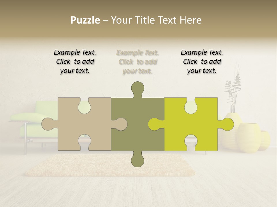 Interior Room PowerPoint Template