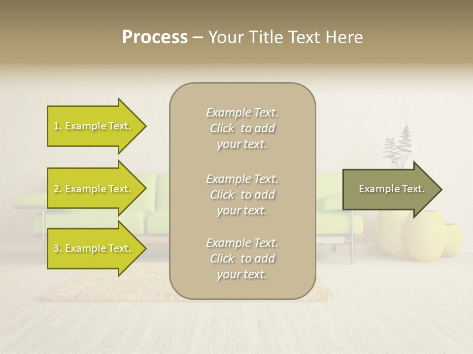 Interior Room PowerPoint Template