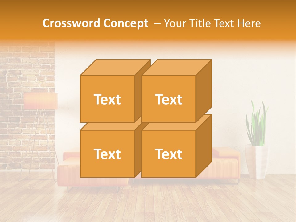 Sofa Background PowerPoint Template