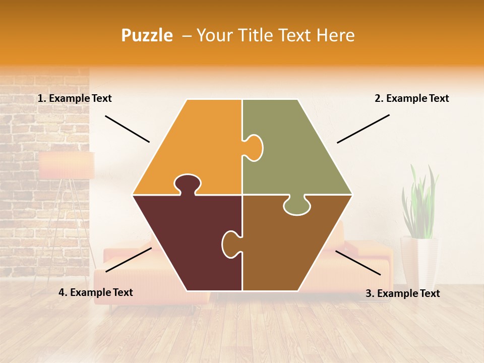 Sofa Background PowerPoint Template