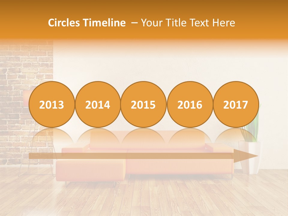 Sofa Background PowerPoint Template