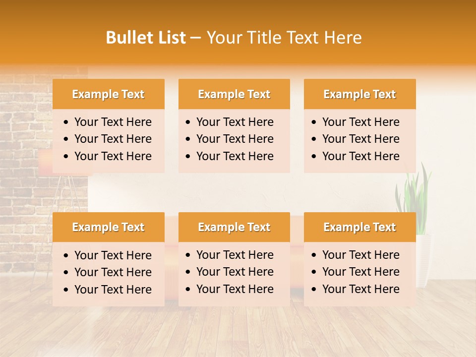 Sofa Background PowerPoint Template