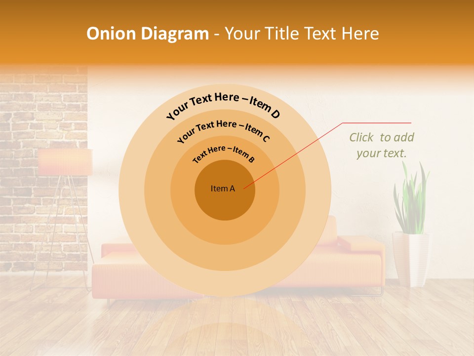 Sofa Background PowerPoint Template