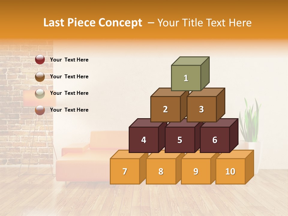 Sofa Background PowerPoint Template