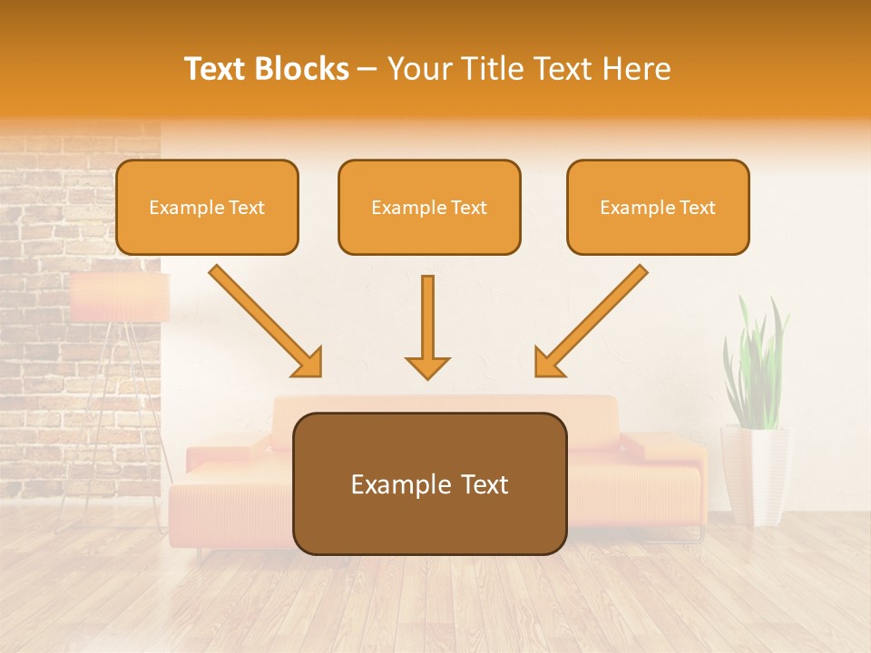 Sofa Background PowerPoint Template