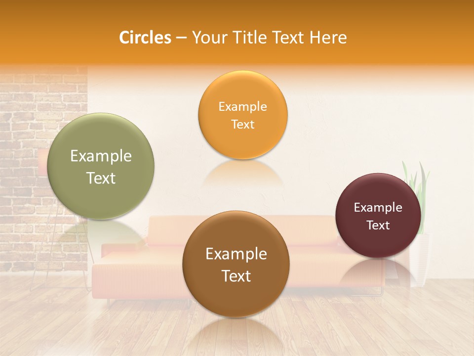 Sofa Background PowerPoint Template