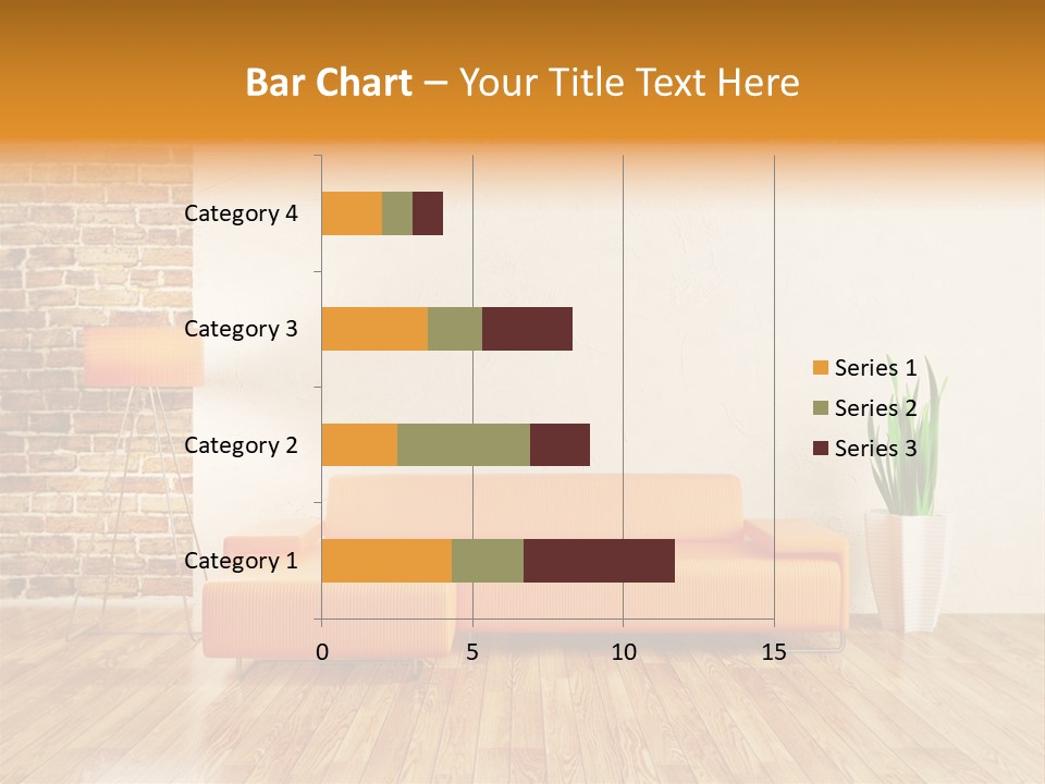 Sofa Background PowerPoint Template