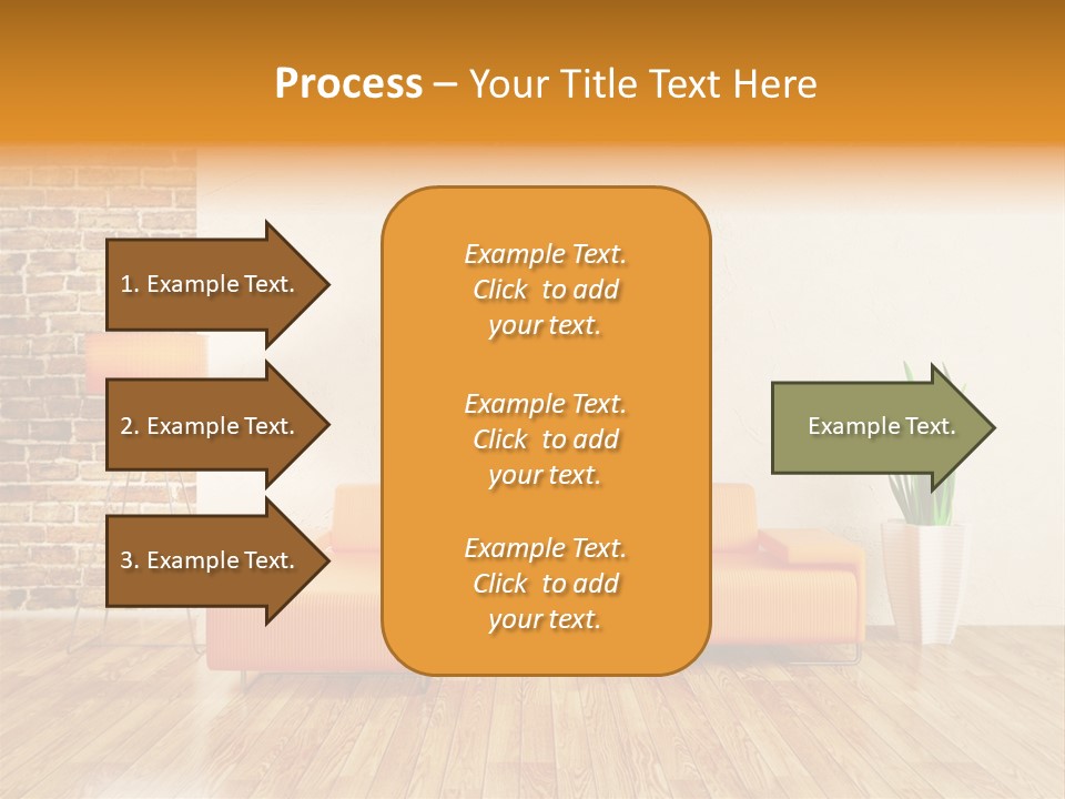Sofa Background PowerPoint Template