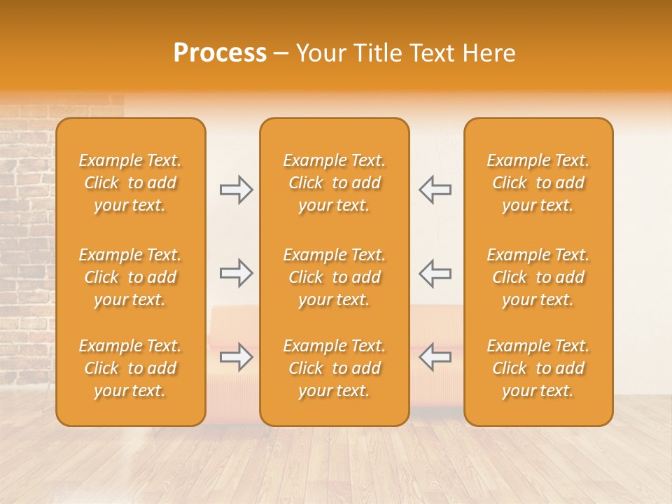 Sofa Background PowerPoint Template