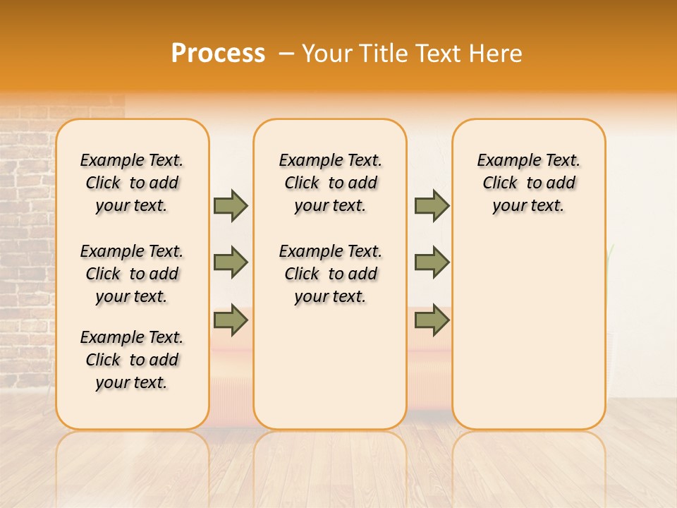 Sofa Background PowerPoint Template