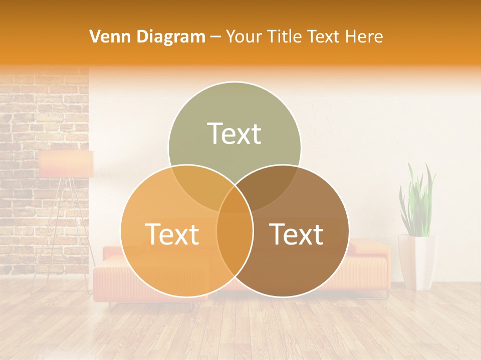 Sofa Background PowerPoint Template