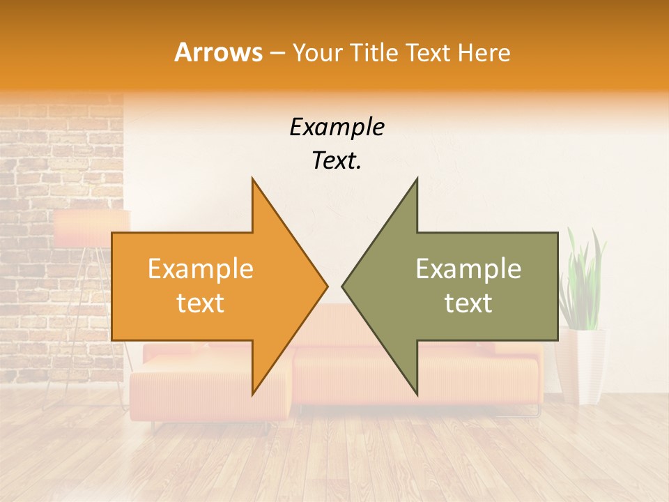 Sofa Background PowerPoint Template