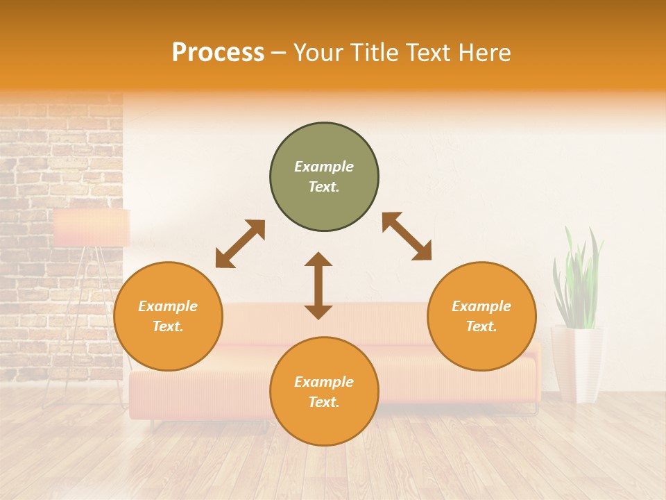Sofa Background PowerPoint Template