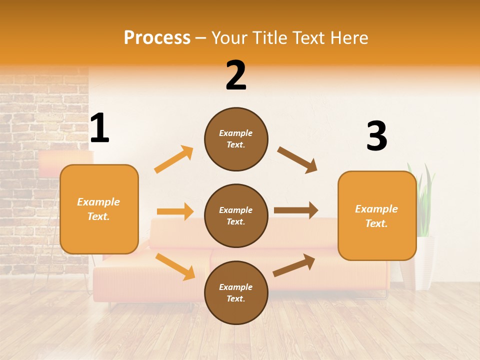 Sofa Background PowerPoint Template