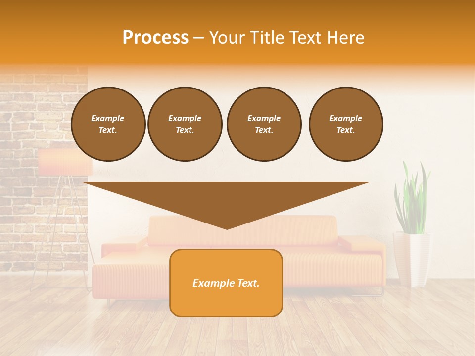 Sofa Background PowerPoint Template