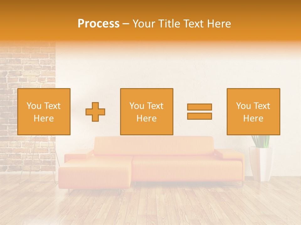 Sofa Background PowerPoint Template