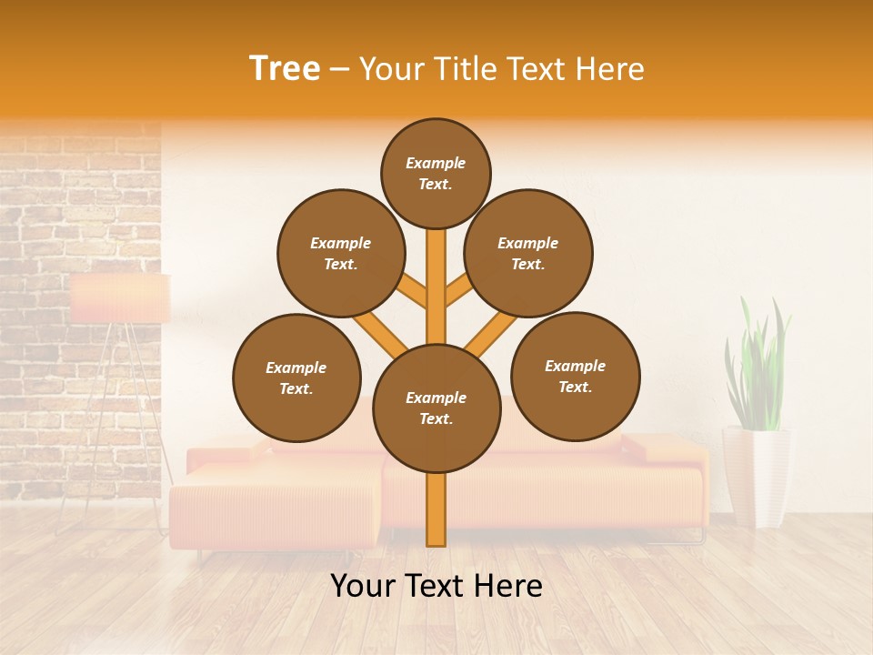 Sofa Background PowerPoint Template