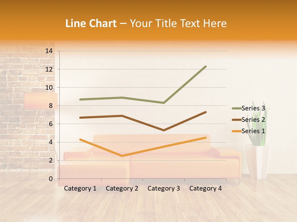 Sofa Background PowerPoint Template