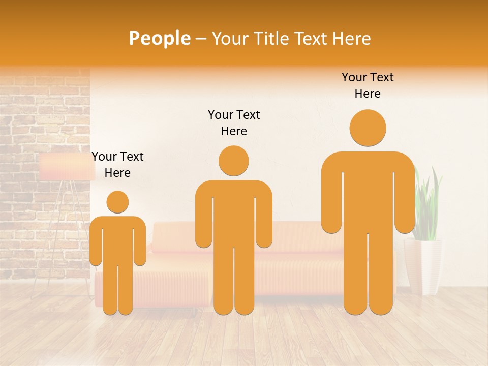 Sofa Background PowerPoint Template