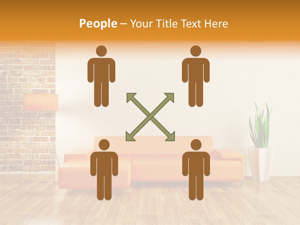 Sofa Background PowerPoint Template