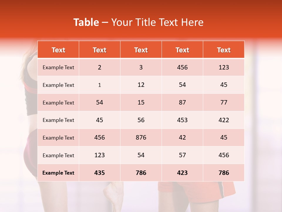 Woman Fighter PowerPoint Template