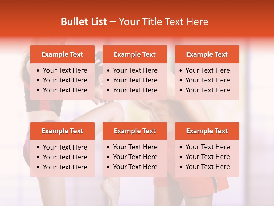 Woman Fighter PowerPoint Template