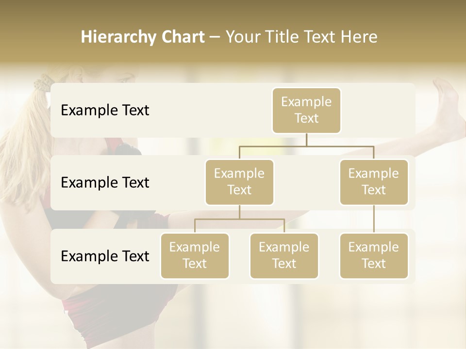 Kicking Leg PowerPoint Template