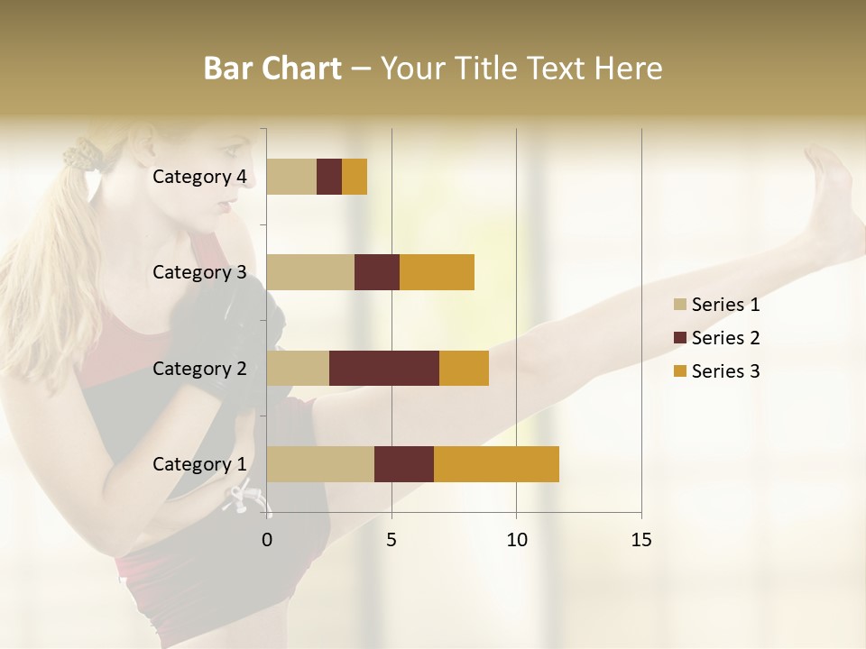 Kicking Leg PowerPoint Template