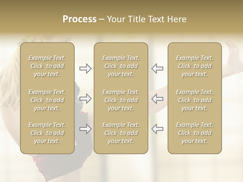 Kicking Leg PowerPoint Template
