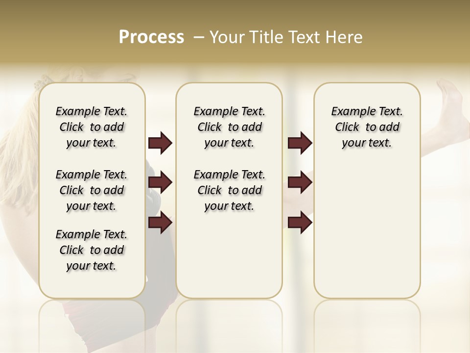 Kicking Leg PowerPoint Template