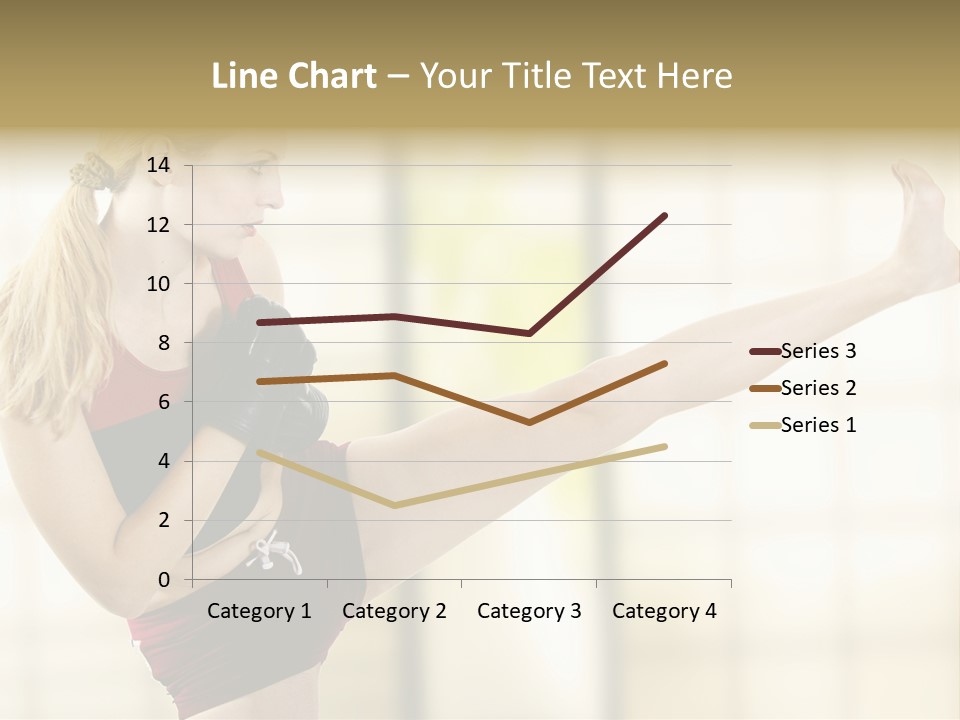 Kicking Leg PowerPoint Template