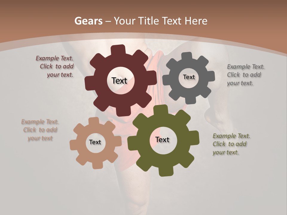 Muay Thai Fighter PowerPoint Template