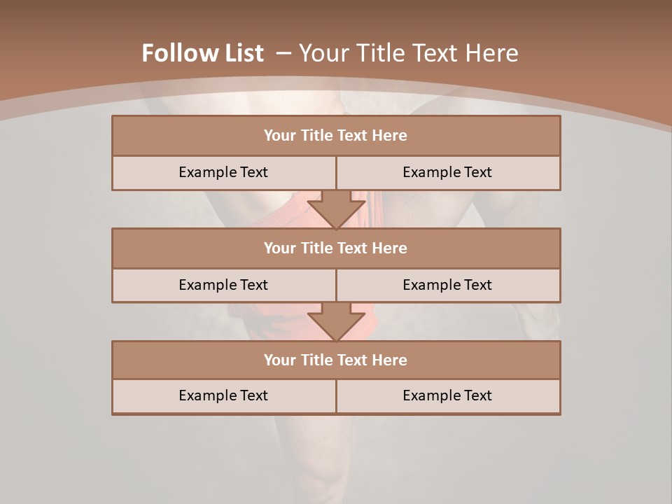 Muay Thai Fighter PowerPoint Template