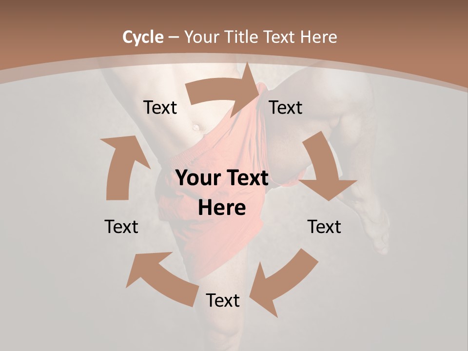 Muay Thai Fighter PowerPoint Template