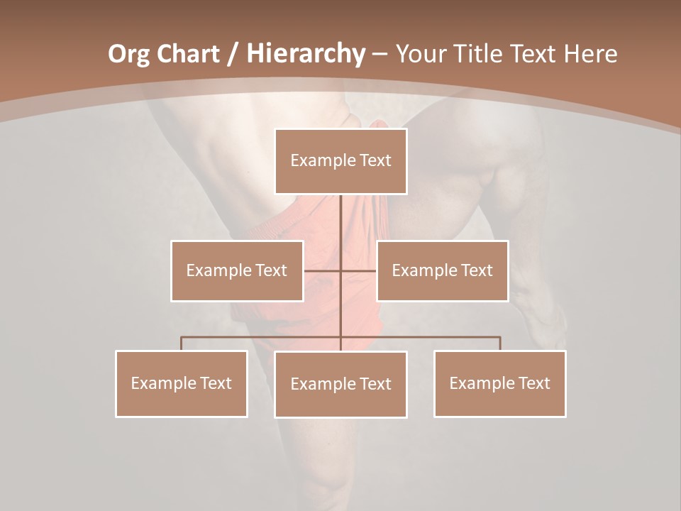 Muay Thai Fighter PowerPoint Template