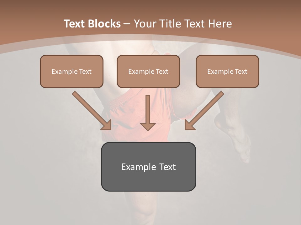 Muay Thai Fighter PowerPoint Template