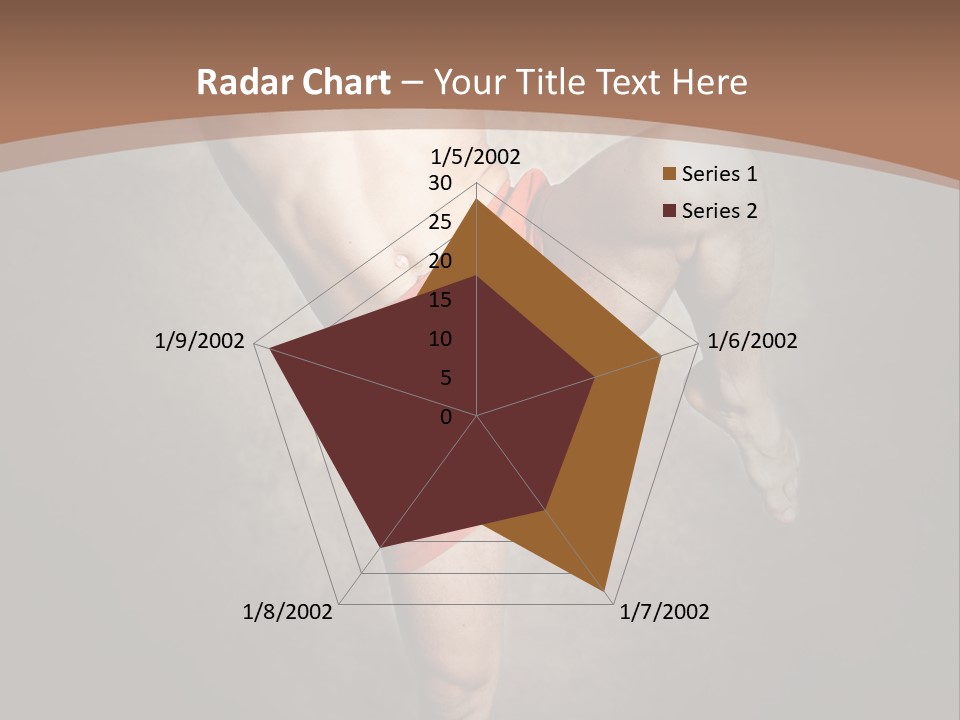 Muay Thai Fighter PowerPoint Template