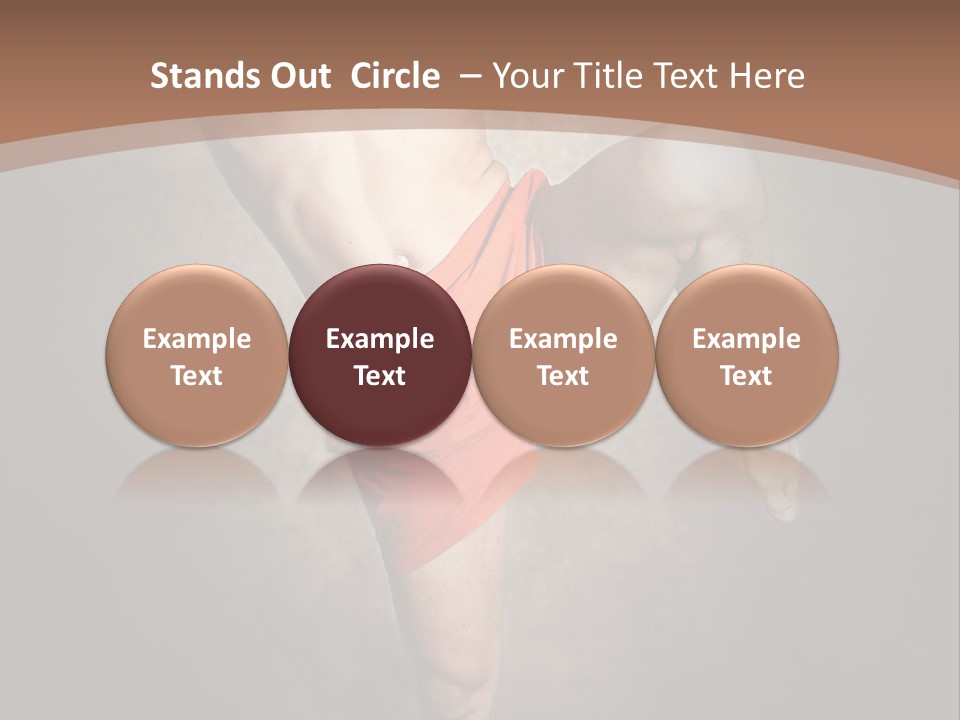 Muay Thai Fighter PowerPoint Template