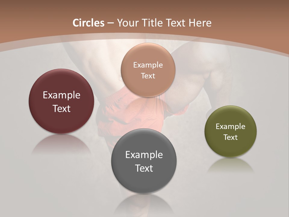 Muay Thai Fighter PowerPoint Template