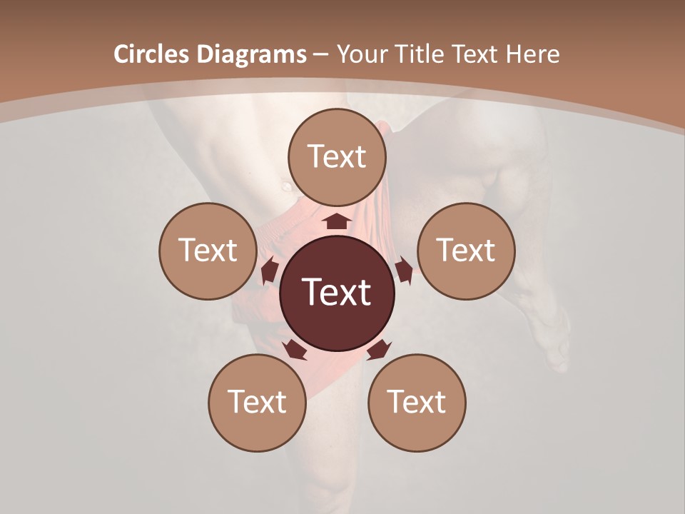 Muay Thai Fighter PowerPoint Template