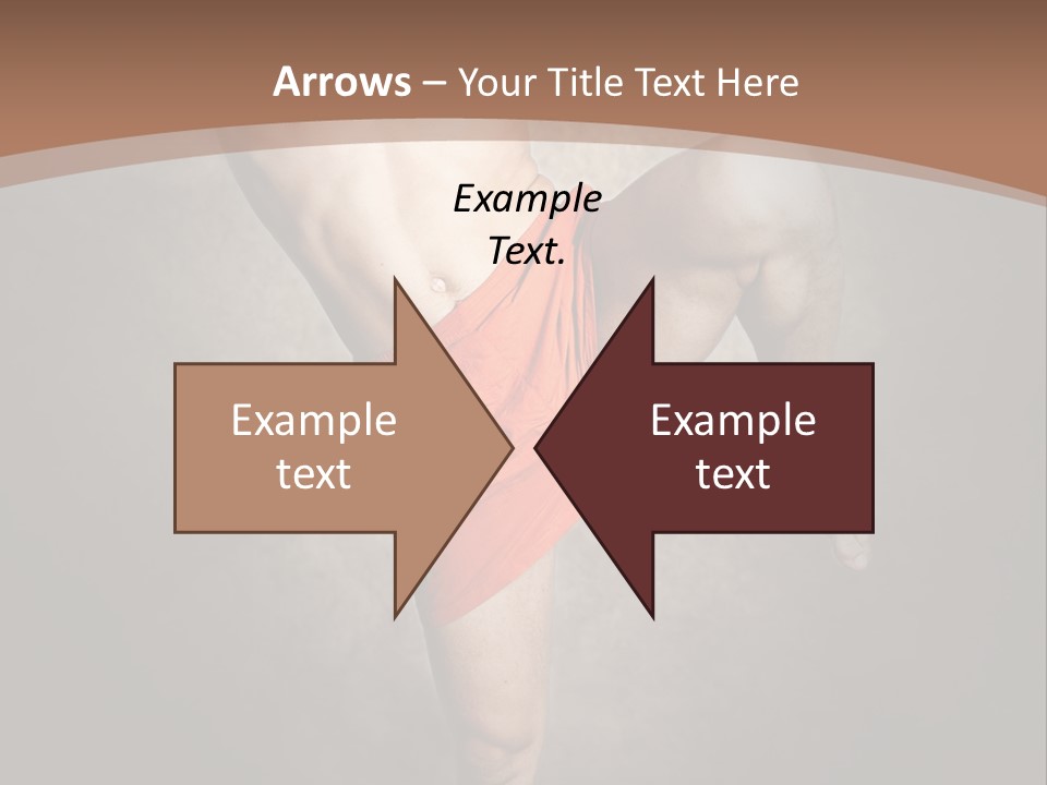 Muay Thai Fighter PowerPoint Template