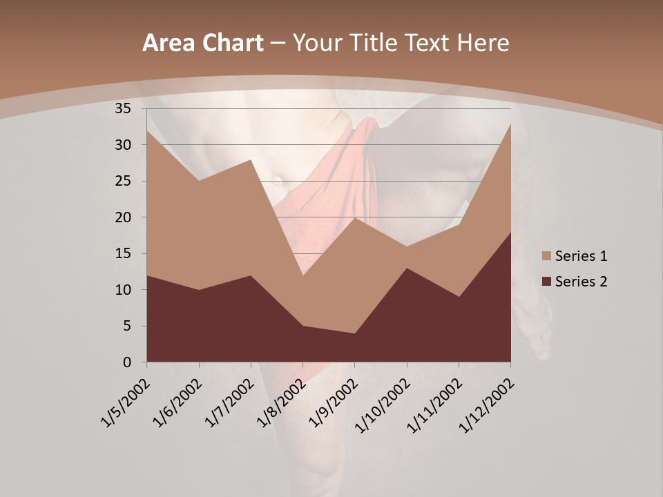 Muay Thai Fighter PowerPoint Template