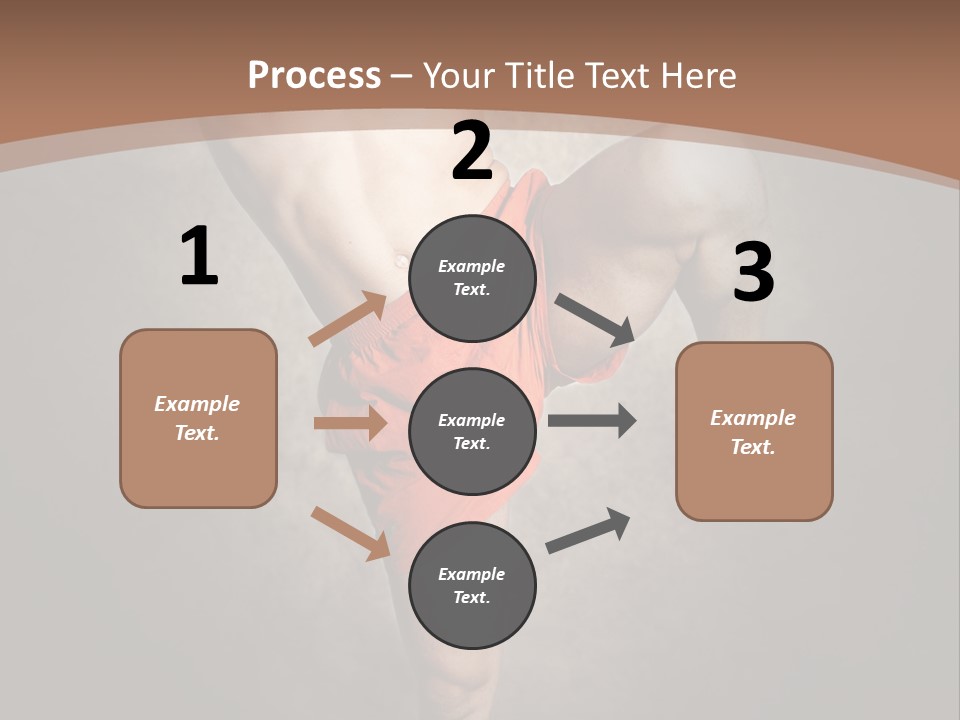 Muay Thai Fighter PowerPoint Template