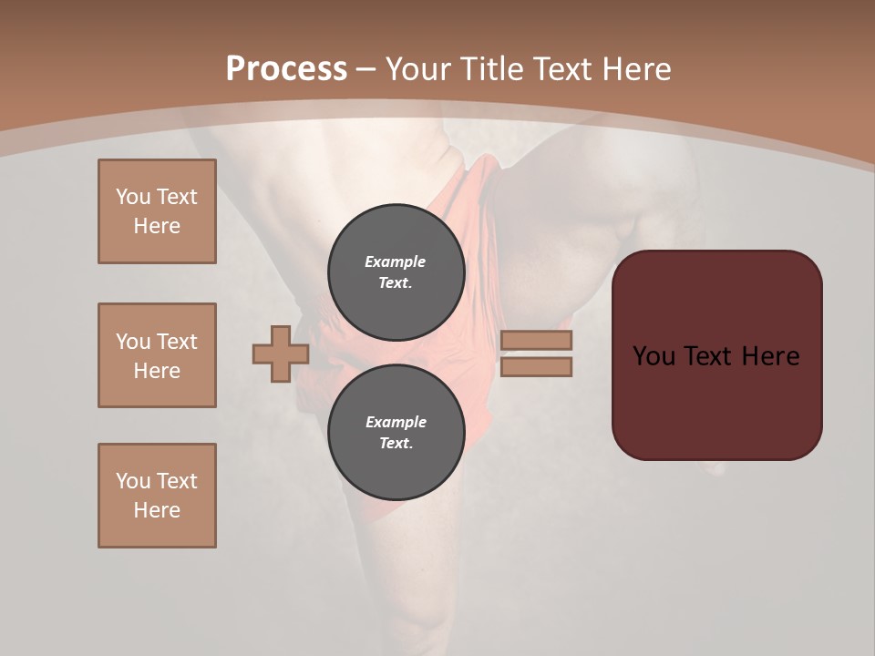 Muay Thai Fighter PowerPoint Template